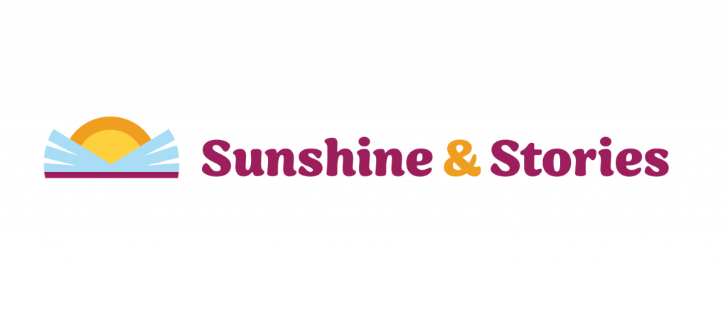 Sunshine & Stories podcast logo