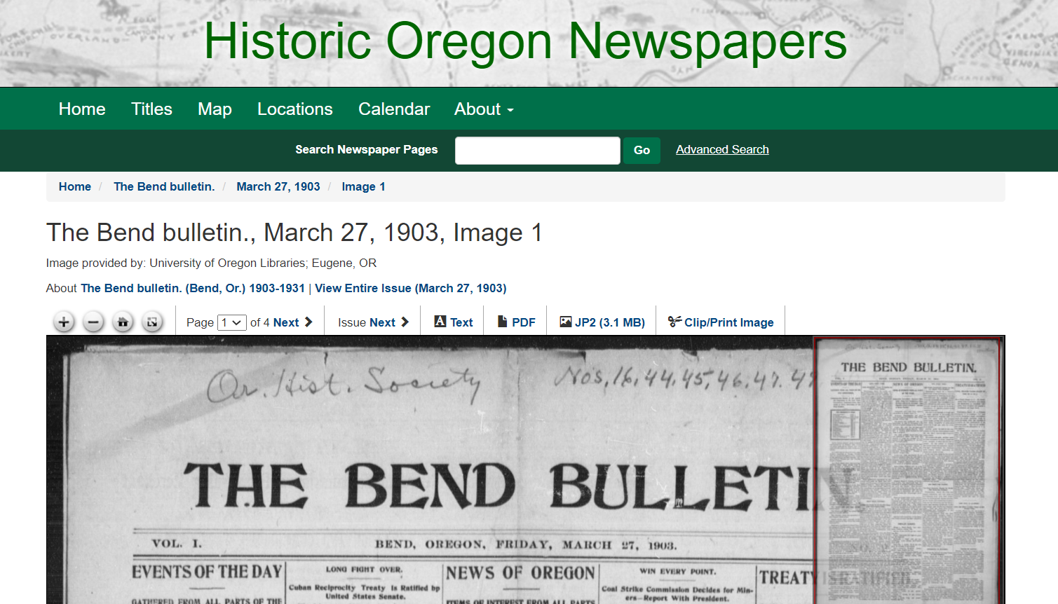 Free Access To Digitized Historic Newspapers: Colorado And Beyond ...